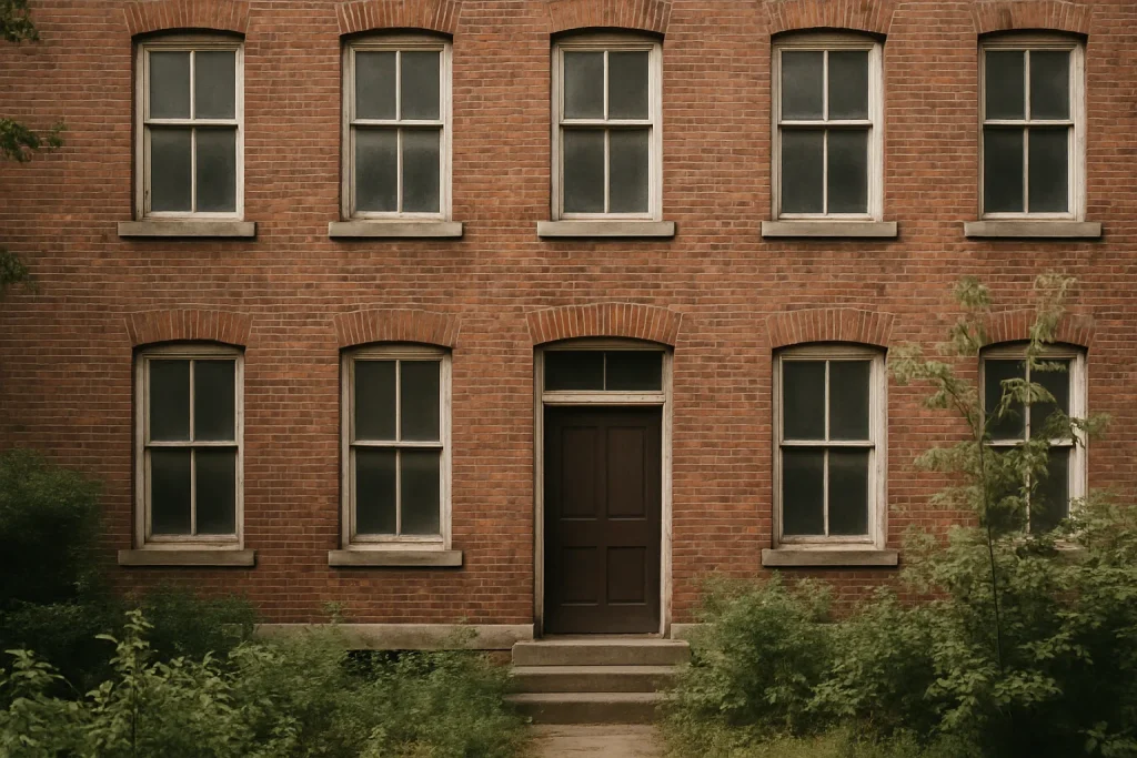 Façade d'un immeuble ancien nécessitant un nettoyage Diogène.